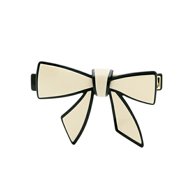 リボン バレッタ アレクサンドル ドゥ パリ ALEXANDRE DE PARIS リズレ バレッタ （ベージュ） AA8 17665 02S1 BEIGE LISERAI BARRETTE フランス製 ヘアクリップ ヘアアクセサリー 髪留め リボン ギフト プレゼント ハンドメイド レディース 【送料無料】