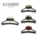 アレクサンドル ドゥ パリ ALEXANDRE DE PARIS ヘアクリップ Mサイズ （4色） ACCM 17417 03 TIMELESS M フランス製 プレゼント ヘアークリップ ヘアアクセサリー 髪留め ラージ ハンドメイド レディース ギフト対応 【送料無料】