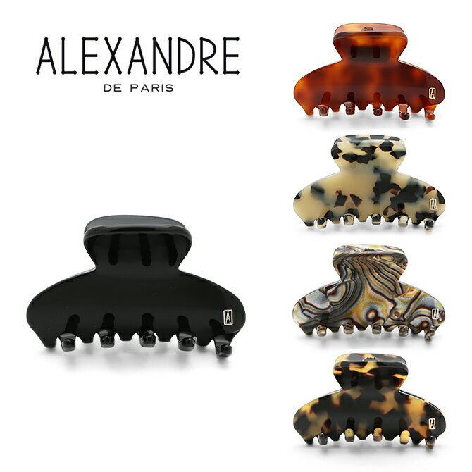 アレクサンドル ドゥ パリ ALEXANDRE DE PARIS クリップ Sサイズ (5色) ACCS 17854 03 CLIP S ヘアクリップ おしゃれ...