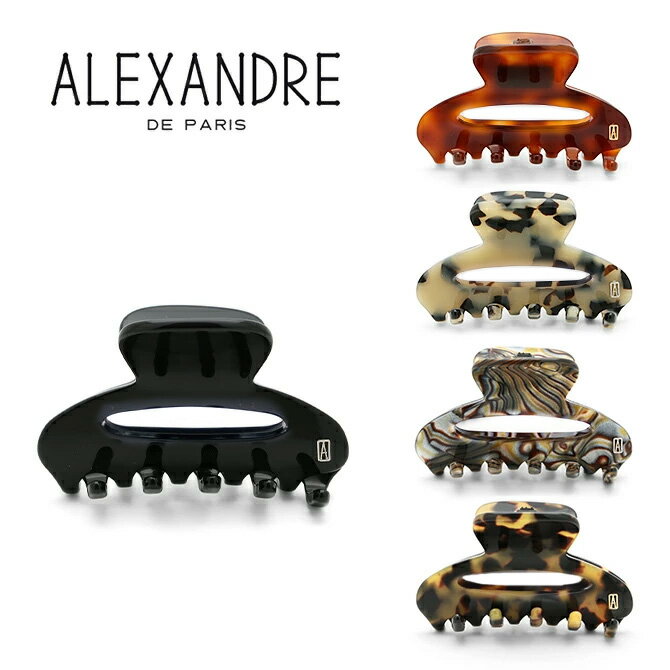 アレクサンドル ドゥ パリ ALEXANDRE DE PARIS クリップ Sサイズ (5色) ACCS 18075 04 CLIP S ヘアクリップ おしゃれ...