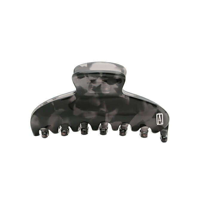 アレクサンドル ドゥ パリ ALEXANDRE DE PARIS クリップ Sサイズ （ブラックマーブル） ACCS 7704 P21X1 BLACK MARBLE CLIP S 黒 フランス製 プレゼント ヘアクリップ ヘアアクセサリー 髪留め スモール ハンドメイド レディース ギフト対応 【送料無料（一部地域を除く）】のサムネイル