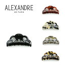 アレクサンドル・ドゥ・パリ   ヘアアクセサリー アレクサンドル ドゥ パリ ALEXANDRE DE PARIS ベーシックシャンデリア クリップ Sサイズ （5色） ACCS 9361 02 BASIC CHANDELIER S フランス製 プレゼント ヘアクリップ ヘアアクセサリー 髪留め スモール ハンドメイド レディース ギフト対応 【送料無料(一部地域を除く)】