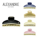 アレクサンドル ドゥ パリ ALEXANDRE DE PARIS ヴァンドームクリップ Mサイズ (5色) ICCM 15571 02 VENDOME CLIP...