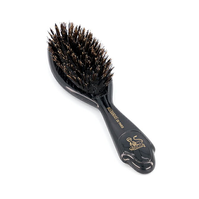 アレクサンドルドゥパリ ヘアブラシ アレクサンドル ドゥ パリ ALEXANDRE DE PARIS ブラシ （ブラック） NBRS 50026 N BRUSH フランス製 プレゼント ヘアブラシ コーム 櫛 クシ ギフト対応 【送料無料(一部地域を除く)】