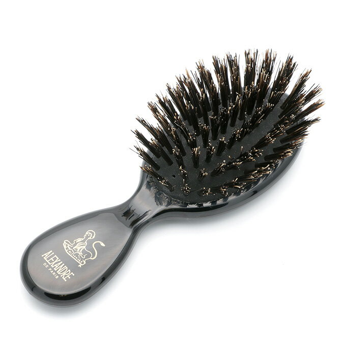 アレクサンドルドゥパリ ヘアブラシ アレクサンドル ドゥ パリ ALEXANDRE DE PARIS ブラシ （ブラック） NBRS 50044 N BRUSH フランス製 プレゼント ヘアブラシ コーム 櫛 クシ ギフト対応 【送料無料(一部地域を除く)】