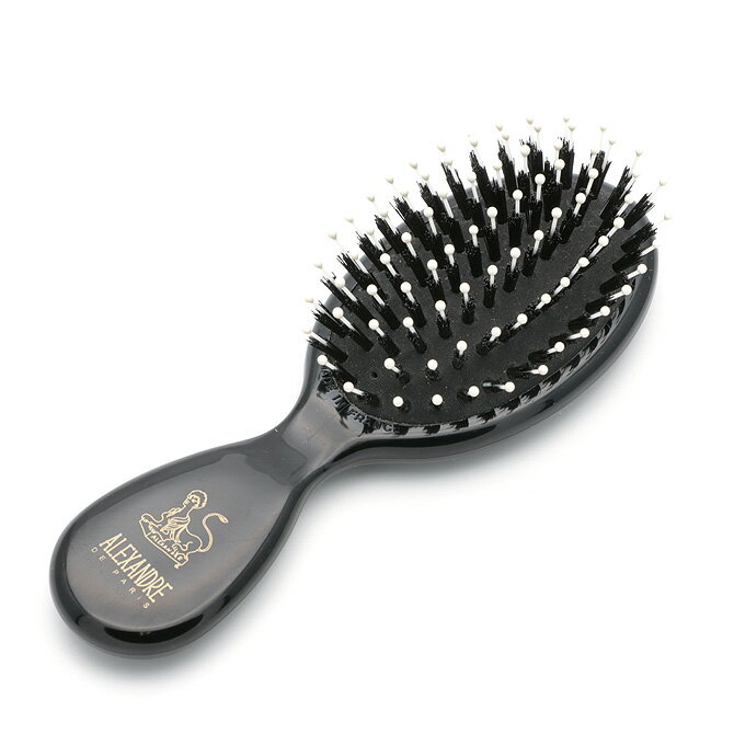 アレクサンドルドゥパリ ヘアブラシ アレクサンドル ドゥ パリ ALEXANDRE DE PARIS ブラシ （ブラック） NBRS 50045 N BRUSH フランス製 プレゼント ヘアブラシ コーム 櫛 クシ ギフト対応 【送料無料(一部地域を除く)】