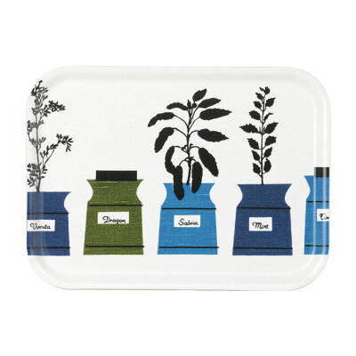 アルメダールス Almedahls パーション家のスパイス棚 トレイS (ブルー) Persons kryddskap tray 27x20cm blue 100403 0000 キッチン雑貨 トレー おぼん おしゃれ かわいい 北欧 プレゼント 雑貨 ギフト対応 【メール便なら送料無料】