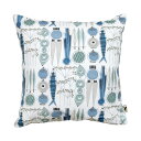 アルメダールス Almedahls ピクニック クッションカバー 47x47cm (ブルー×ベージュ) 101929 0026 Picknick Cushion...