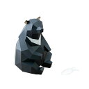 アスククリエイティブ Ask Creative ツキノワグマ （ブラック） Formosan blackbear ペーパークラフト 置き物 置物 フィギュア 3D プレゼント 手作り DIY ギフト プレゼント対応 【メール便なら送料無料】