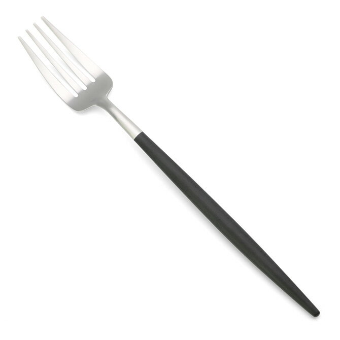 ݡ Cutipol  ǥʡե ʥ֥åߥС GO 04 GOA Black Silver Dinner Fork 217mm ȥ꡼ ޥåȥС ơ֥ե å󻨲 ̲ ݥȥ ץ쥼 եб ڥ᡼ؤʤ̵