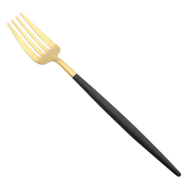 ݡ Cutipol  ǥʡե ʥ֥åߥɡ GO GB 04 GOA Black Gold Dinner Fork 217mm ȥ꡼ ե å󻨲 ̲ ݥȥ ץ쥼 եб ڥ᡼ؤʤ̵