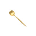クチポール Cutipol ムーン ティースプーン 118mm (マットゴールド) MO GB 11 MOON Matte Gold Tea Spoon カトラ...