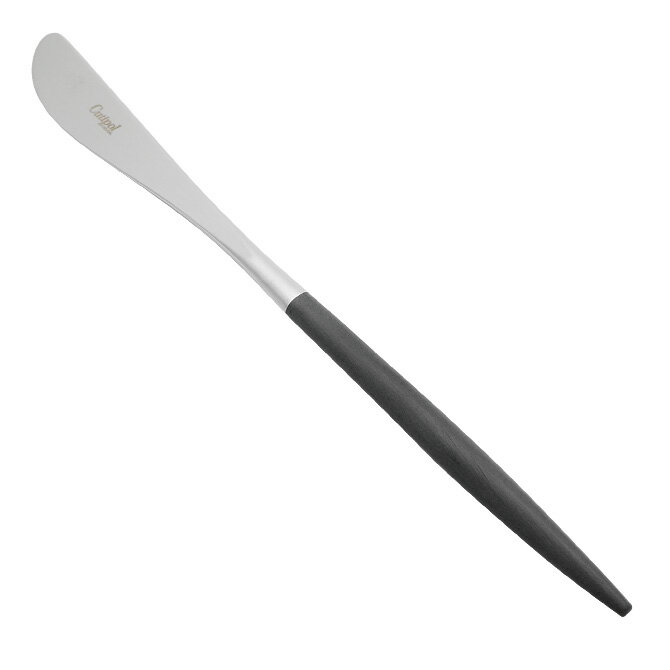 楽天セレクトショップ AER （アエル）クチポール Cutipol ナウ ディナーナイフ （ブラック×シルバー） NA 03 NAU Black Silver Dinner Knife 230mm カトラリー マットシルバー テーブルナイフ キッチン雑貨 北欧 ポルトガル プレゼント ギフト対応 【メール便なら送料無料】