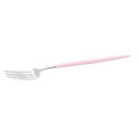 クチポール Cutipol ゴア デザートフォーク （ピンク×シルバー） PGO 07 GOA Pink Silver Dessert Fork 185mm カトラリー マットシルバー テーブルフォーク キッチン雑貨 北欧 ポルトガル プレゼント ギフト対応【メール便なら送料無料】 3