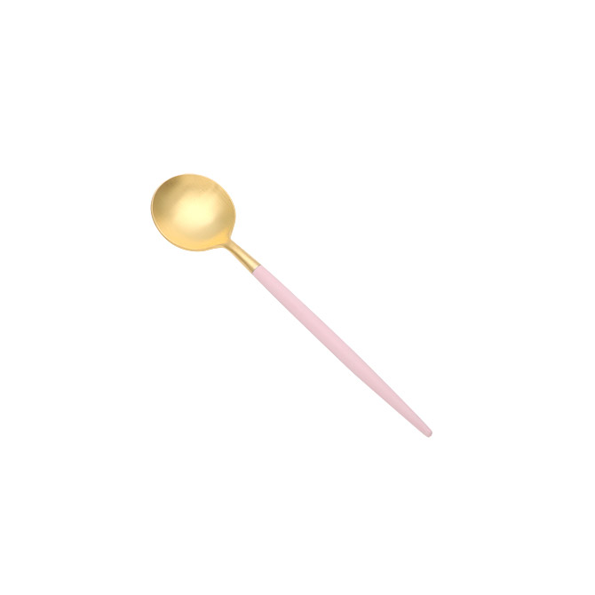 クチポール Cutipol ゴア ティースプーン （ピンク×ゴールド） PGO GB 11 GOA Pink Gold Tea Spoon 120mm カトラリー テーブルスプーン キッチン雑貨 北欧 ポルトガル ギフト プレゼント 【メール便なら送料無料】