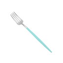 クチポール Cutipol ゴア デザートフォーク （ターコイズ×シルバー） TGO 07 GOA Turquoise Silver Dessert Fork 185mm カトラリー フォーク キッチン雑貨 北欧 ポルトガル プレゼント ギフト対応 【メール便なら送料無料】