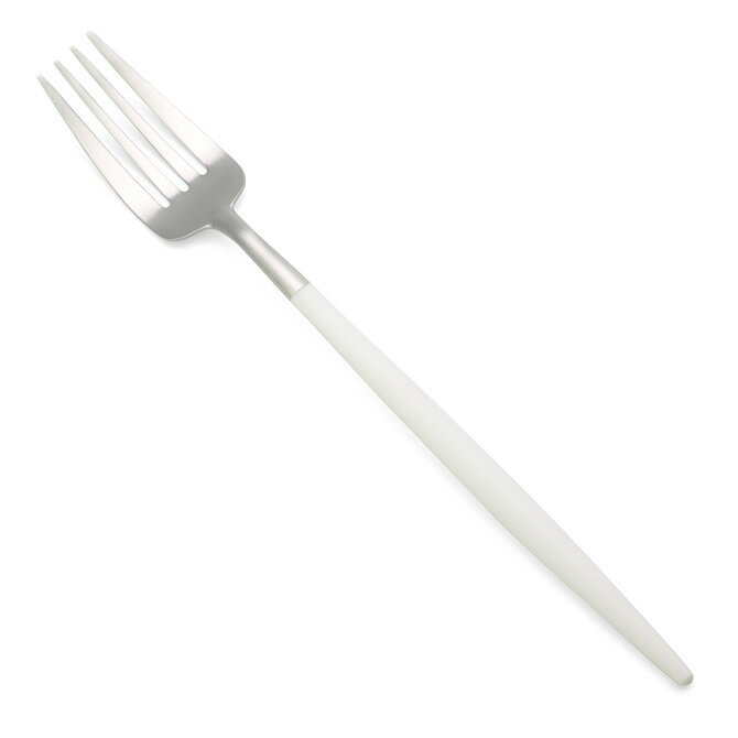 ݡ Cutipol  ǥʡե ʥۥ磻ȡߥС WGO 04 GOA White Silver Dinner Fork 217mm ȥ꡼ ޥåȥС ơ֥ե å󻨲 ̲ ݥȥ ץ쥼 եб ڥ᡼ؤʤ̵