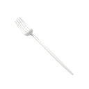 クチポール Cutipol ゴア デザートフォーク （ホワイト×シルバー） WGO 07 GOA White Silver Dessert Fork 185mm カトラリー マットシルバー フォーク キッチン雑貨 北欧 ポルトガル プレゼント ギフト対応 【メール便なら送料無料】