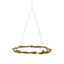 グライ アンド シフ Gry & Sif 羊毛 モビール リース ベリー ハギング 35cm (ライトイエロー) 16015 Wreath w Light Yellow Berries Hanging フェルト ハンドメイド 手作り 花 インテリア雑貨 かわいい おしゃれ 北欧 プレゼント ギフト対応