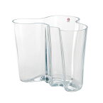 イッタラ Iittala アルヴァ・アアルトコレクション ベース （クリア） 16.0cm 1007041 Alvar Aalto Collection Vase 160mm clear フラワーベース 花瓶 透明 おしゃれ 北欧 ガラス インテリア 【送料無料】 【ギフト包装不可】