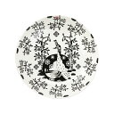 イッタラ Iittala タイカ ディーププレート （ブラック） 22cm 1023852 Taika Plate deep black 絵皿 食器 お皿 陶器 装飾品 キッチン雑貨 おしゃれ かわいい 北欧 プレゼント 雑貨 ギフト対応 