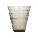 イッタラ 花瓶 イッタラ Iittala カステヘルミ ベース （リネン） 15.4cm 1051614 Kastehelmi Vase 154mm linen フラワーベース 花瓶 ガラス ベージュ おしゃれ 北欧 プレゼント インテリア ギフト対応 【送料無料（一部地域を除く）】