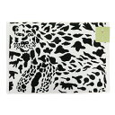 イッタラ Iittala チーター フェイスタオル （ブラック） 50x70cm 1061275 Oiva Toikka Collection Face towel Cheetah オイバ トイッカコレクション 白 ホワイト 黒 タオル おしゃれ かわいい 北欧 プレゼント 雑貨 ギフト対応 【メール便なら送料無料】