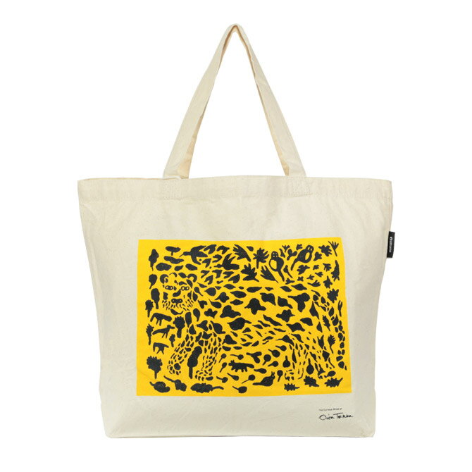 イッタラ Iittala キャンバス バッグ チーター イエロー 50x38cm 1061469 Oiva Toikka Collection Canvas bag Cheetah yellow かばん カバン トートバッグ ショルダーバッグ おしゃれ かわいい…
