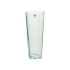 イッタラ Iittala アルヴァ・アアルトコレクション ベース （クリア 1937） 18.0cm 1066192 Alvar Aalto Collection Vase 180mm clear フラワーベース 花瓶 透明 緑 グリーン おしゃれ 北欧 プレゼント ガラス インテリア ギフト対応 【送料無料】