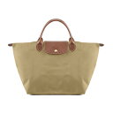 ロンシャン LONGCHAMP ル プリアージュ ナイロン ミディアム ハンドバッグ M （デザート） 1623 089 526 LE PLIAGE HANDBAG MEDIUM DESERT ベージュ かばん カバン バッグ ミディアム レディース オフィス カジュアル プレゼント 折りたたみ ギフト対応 【送料無料】