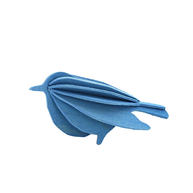 ロヴィ lovi バード 12cm （ブルー） BIRD BLUE 鳥 グリーディングカード