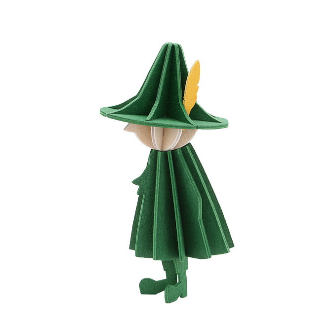 ロヴィ lovi スナフキン 11cm ムーミン SNUFKIN MOOMIN グリーディングカード 組み立て 3D オーナメント クラフト フィンランド プレゼント 白樺 置物 インテリア 雑貨 おしゃれ かわいい ギフト対応 【メール便なら送料無料】