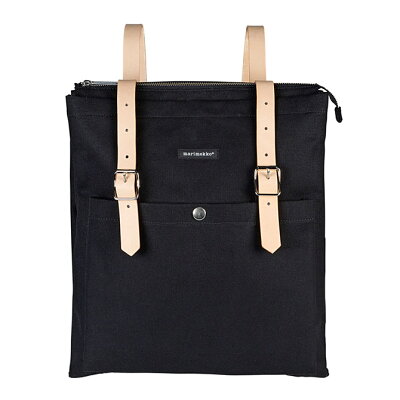 マリメッコ marimekko コットンキャンバス バックパック Eppu (ブラック) 040006 900 Eppu backpack 黒 レザー リュック 男女兼用 バッグ バッグ カバン レディース かわいい おしゃれ 北欧 プレゼント ギフト対応 【送料無料】
