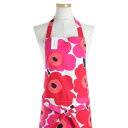 マリメッコ marimekko ピエニウニッコ エプロン(ホワイト×レッド) APRON PIENI UNIKKO 064161 001 【ラッ...