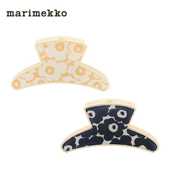 楽天セレクトショップ AER （アエル）マリメッコ marimekko ピックイネン ウニッコ ヘアクリップ （2色） 092599 Pikkuinen Unikko Hair Claw 花柄 総柄 プレゼント ヘアクロウ ヘアアクセサリー 髪留め レディース ギフト対応 【送料無料（一部地域を除く）】