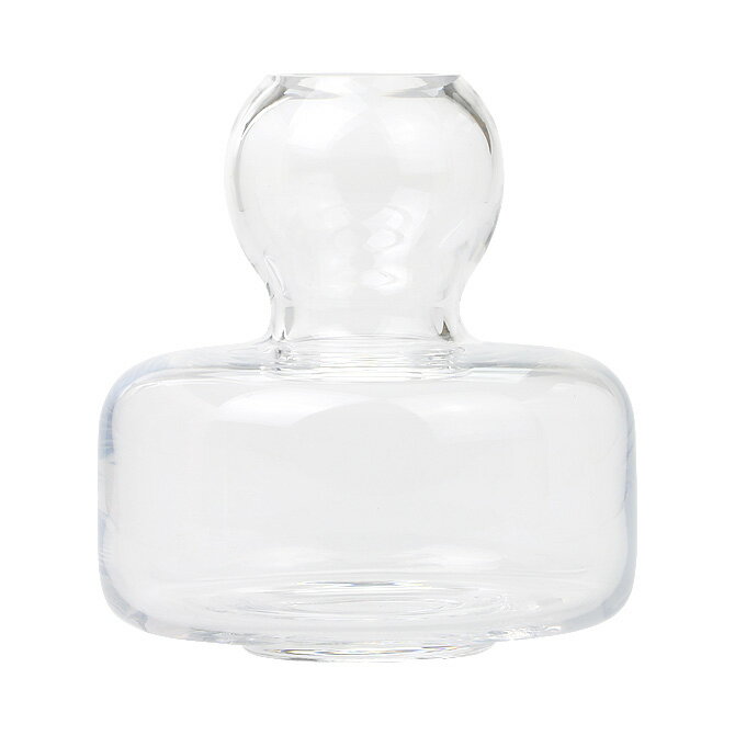 マリメッコ marimekko フラワーベース （クリア）072245 100 Flower vase powder 067642 001 花瓶 一輪挿し 透明 インテリア 雑貨 おしゃれ かわいい 北欧 プレゼント ギフト対応 【送料無料(一部地域を除く)】
