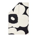 マリメッコ 新作 marimekko イソウニッコ 掛け布団カバー シングルサイズ 150x210 (チャコール×オフホワイト) 073490 910 ベッドリ...