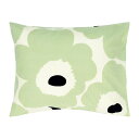 マリメッコ marimekko ウニッコ ピローケース 50x60cm (ダークブルー×オフホワイト×セージ) 075028 165 Unikko Pillow...