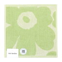 マリメッコ marimekko ウニッコ オーガニックコットン ミニタオル 30x30cm (オフホワイト×セージ) 073524 160 Unikko min...