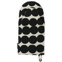マリメッコ marimekko ラシィマット オーブンミトン (コットン×ブラック) 073647 890 Rasymatto Oven Mitten ドット ...