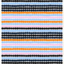 マリメッコ marimekko ファブリック生地 ラシィマット (135 ホワイト×ライトブルー×オレンジ×ピンク) 10cm単位カット販売 074292 135 Cotton fabric RASYMATTO マリメッコ生地 DIY 布 ドット 水玉 黒 カラフル 手芸 北欧 おしゃれ かわいい