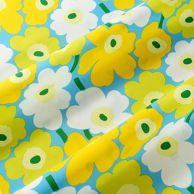 ֥ޥå marimekko ե֥å ߥ˥˥å 560 ߥ֥롼 10cmñ̥å 065164 560 Cotton fabric MINI UNIKKO ޥåϡפ򸫤