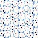 マリメッコ marimekko ファブリック生地 ピエニウニッコ (514 スカイブルー×オフホワイト) 10cm単位カット販売 065205 514 Cotton fabric PIENI UNIKKO マリメッコ生地