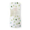 スワドルデザインズ Swaddle Designs マーキゼットおくるみ リトルチッキー (ブルーターコイズ) 117cm x 117cm SD405 TQ marquisett swaddling blanket Little Chickies かわいい おしゃれ プレゼント ベビー用品 ギフト対応 【メール便なら送料無料】 1