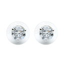 スワロフスキー SWAROVSKI ソリテール ピアス （クリア） 1800046 Solitaire Earrings アクセサリー ジュエリー シンプル プレゼント おしゃれ ギフト対応 