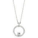 スワロフスキー SWAROVSKI クリエイティビティ サークル ペンダント （シルバー） 5198686 Creativity Circ Pendant ネックレス ジュエリー シンプル プレゼント ギフト対応 【送料無料(一部地域を除く)】