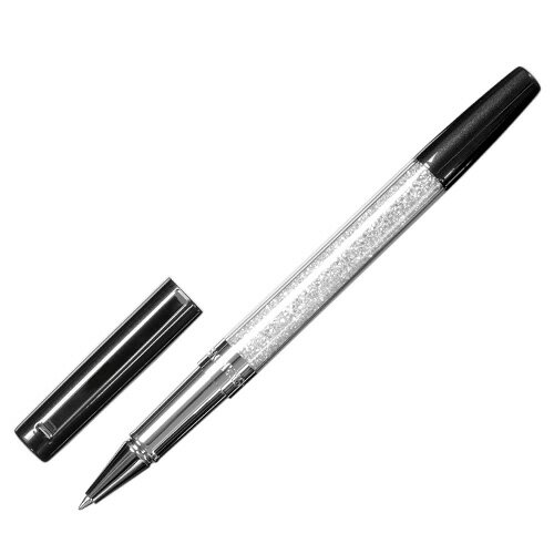 おしゃれな高級ボールペン スワロフスキー SWAROVSKI ローラーボールペン （ブラック） 5213599 Black Crystalline Pen レディース プレゼント ジュエリー クリスタル おしゃれ キラキラ かわいい 高級ボールペン 文具 文房具 ギフト対応 【送料無料（一部地域除く）】