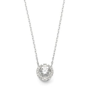 スワロフスキー SWAROVSKI スパークリング ダンス ラウンド ネックレス （シルバー） 5286137 Sparkling Dance Round Necklace ジュエリー シンプル プレゼント ギフト対応 【送料無料】