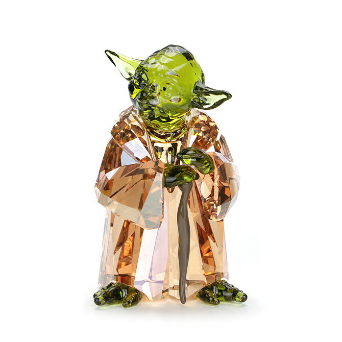 ե SWAROVSKI  ޥ 衼 ʥ꡼ߥ֥饦 5393456 STAR WARS Master Yoda ꥹ 饹 ƥꥢ ץ쥼 ե奢 ʪ եб ̵