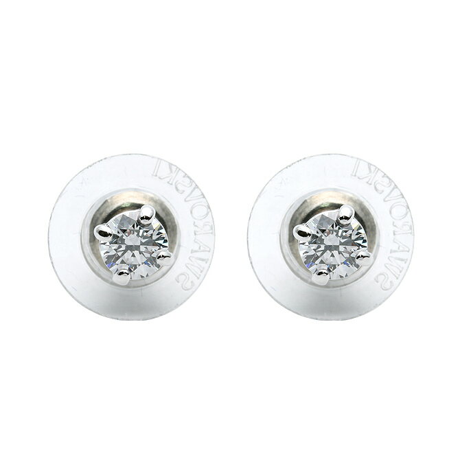 スワロフスキー SWAROVSKI アトラクト ラウンド ピアス （シルバー） 5408436 Attract Round Earrings アクセサリー ジュエリー シンプル プレゼント おしゃれ ギフト対応 